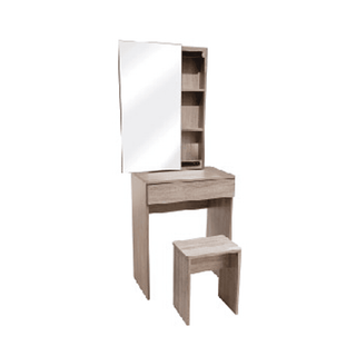 Megafurniture | Clukas Wooden Dressing Table with Stool | Dressing Table