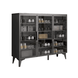 Megafurniture | Coda Sintered Stone 3 Door Shoe Cabinet | Shoe Cabinet