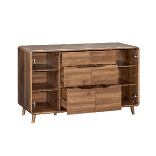 Megafurniture | Collis II Wooden Buffet Hutch | Sideboard
