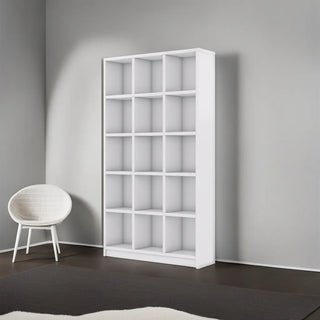 Cooper White Open Bookshelf