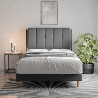 Megafurniture | Corave Fabric Bed Frame (Water Repellent) | Bed