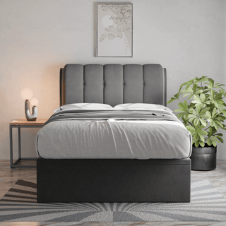Megafurniture | Corave Fabric Storage Bed (Water Repellent) | Storage Bed