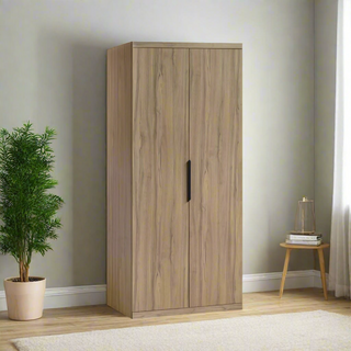 Kerris 2 Door Open Wardrobe (Solid Plywood)