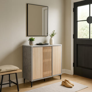 Zyra 3 Door Shoe Cabinet (119cm)