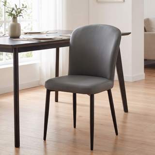 Wavora Leather Dining Chair