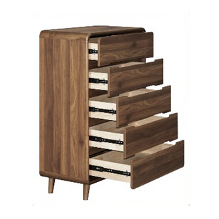 Carelle Wooden Chest Of Drawer (5 Tier)