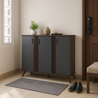 Arqo 3 Door Shoe Cabinet (119cm)