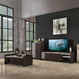 Remington Living Room Set <br> (Coffee Table + TV Console + Shoe Cabinet)