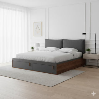 Britton Bed Frame with Drawers