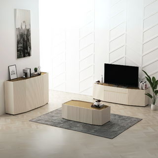 Levon Living Room Set <br> (Coffee Table + TV Console + Sideboard)