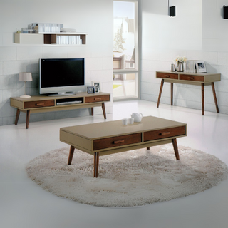 Presley Living Room Set <br> (Coffee Table + TV Console + Console Table)