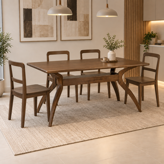 Savoro Wooden Dining Table Set