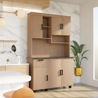 Daria Kitchen Cabinet in Natural