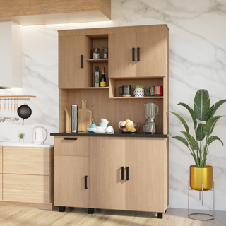 Daria Kitchen Cabinet in Natural