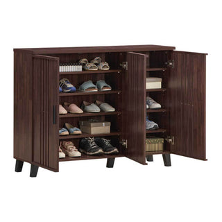 Megafurniture | Deimos 3 Door Shoe Cabinet | Shoe Cabinet
