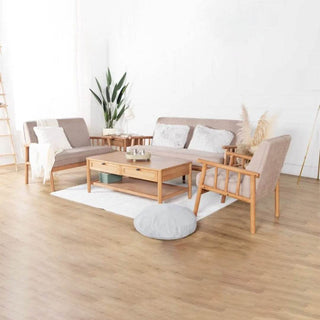 Megafurniture | Delora Fabric Wooden Sofa | Wooden Sofa