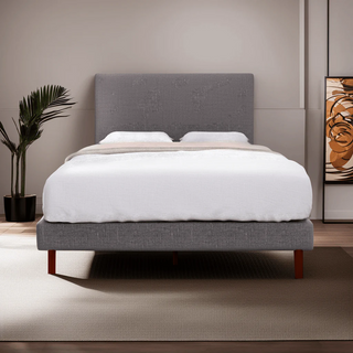 Devonne Grey Fabric Bed Frame (Water Repellent)