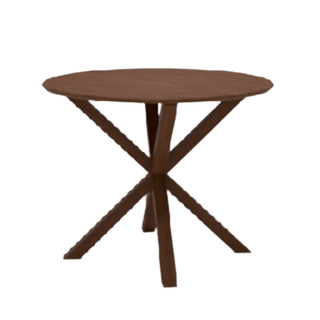 Megafurniture | Draven Round Wooden Dining Table (100cm) | Dining Table