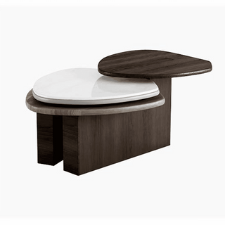 Megafurniture | Drew Extendable Coffee Table with Marble Tech Top | Coffee Table