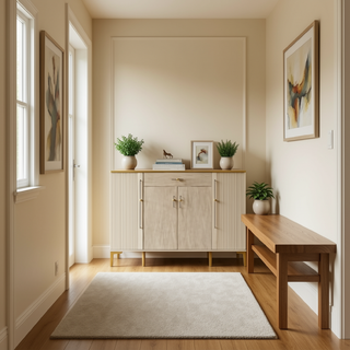 Dulvie 4 Door Shoe Cabinet (140cm)