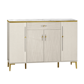 Megafurniture | Dulvie 4 Door Shoe Cabinet (140cm) | Shoe Cabinet