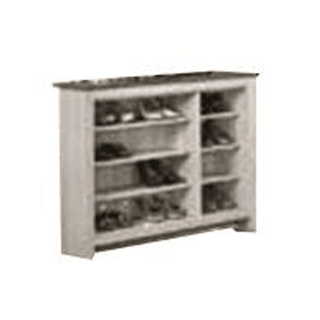 Megafurniture | Dutton 3 Door Rustic Shoe Cabinet | Shoe Cabinet