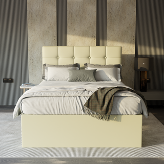 Ellie Faux Leather Drawer Bed Frame