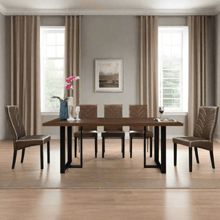 Megafurniture | Endymion II Wooden Dining Set (1+8) | Dining Set