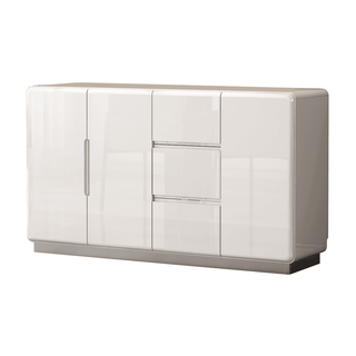 Megafurniture | Estrella Gloss White Sideboard (140cm) | Sideboard