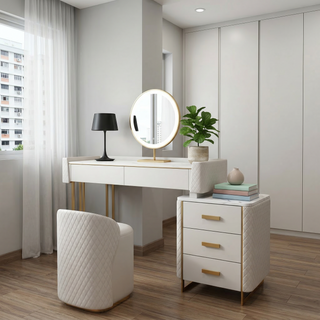 Solenae Extendable Dressing Table