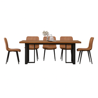 Megafurniture | Fenrir Wooden Dining Set (1+8) | Dining Set