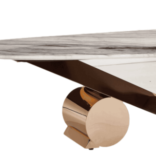 Megafurniture | Fernie Cultured Marble Coffee Table (130cm) | Coffee Table