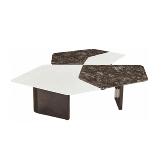 Megafurniture | Gabriella Cultured Marble Nesting Coffee Table | Coffee Table