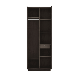 Megafurniture | Garnette 2 Door Wardrobe | Open Door Wardrobe