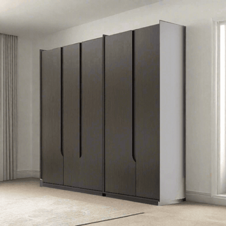 Megafurniture | Garnette 5 Door Wardrobe | Open Door Wardrobe