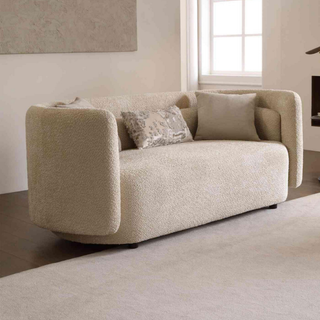 Megafurniture | Gastone Teddy Fabric Sofa | Fabric Sofa