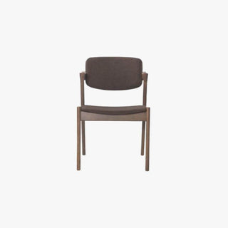 Megafurniture | Gemma Brown Fabric Wooden Dining Chair | Dining Chair