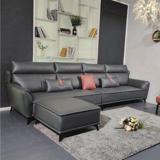 Megafurniture | Granger Leathaire Sofa | Faux Leather Sofa