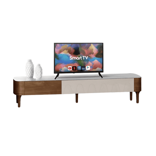 Megafurniture | Grant TV Console with Crystalised Stone Top | TV Console