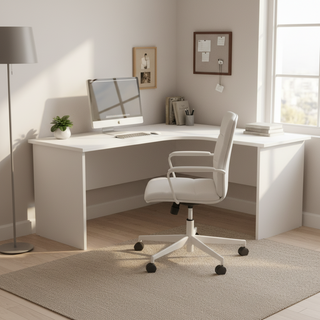 Guinevere L Shape Study Table