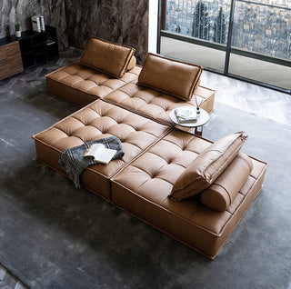 Enclave Faux Leather Modular Sofa (1 Seater)