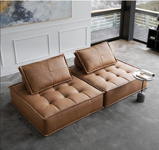 Enclave Faux Leather Modular Sofa (1 Seater)