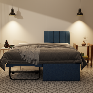 Gianne Fabric 3 in 1 Pull Out Bed