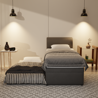 Donna Fabric 3 in 1 Pull Out Bed