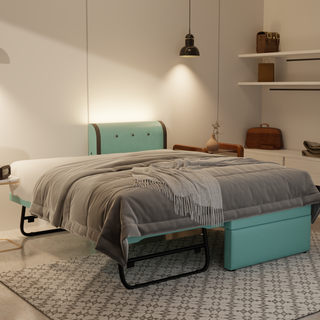 Pines Fabric 3 in 1 Pull Out Bed (Led Light)