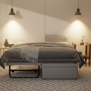 Panser Fabric 3 in 1 Pull Out Bed (Led Light)