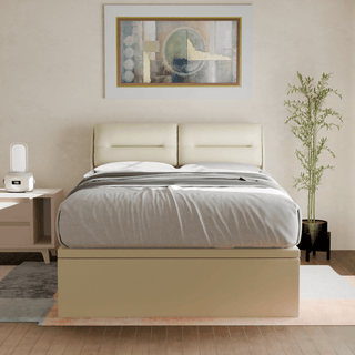 Megafurniture | Hanubee Faux Leather Storage Bed | Storage Bed