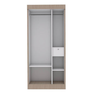 Megafurniture | Harris 3 Door Open Wardrobe | Open Door Wardrobe