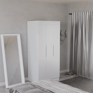Megafurniture | Harris 3 Door Open Wardrobe | Open Door Wardrobe