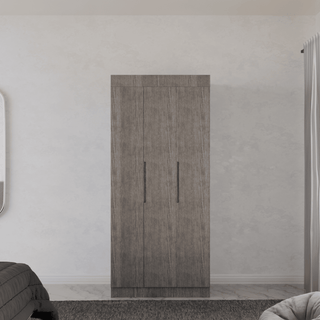 Megafurniture | Harris 3 Door Open Wardrobe | Open Door Wardrobe